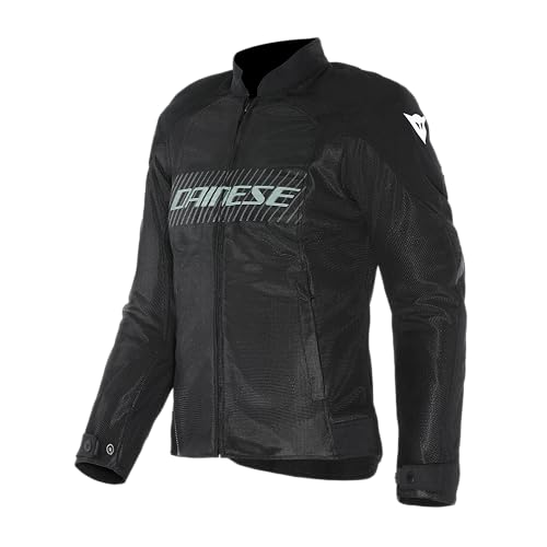 Dainese - Herosphere Air Tex Jacket Wmn, Motorradjacke Aus Stoff, Belüftet Und Sommerlich, Frau, Schwarz/Grau/Hellgrün, 46 Dainese - Herosphere Air Tex Jacket Wmn, Motorradjacke Aus Stoff, Belüftet Und Sommerlich, Frau, Schwarz/Grau/Hellgrün, 46 von Dainese