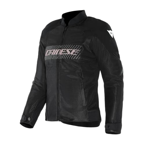 Dainese - Herosphere Air Tex Jacket Wmn, Motorradjacke Aus Stoff, Belüftet Und Sommerlich, Frau, Schwarz/Weiß/Pfirsich, 42 Dainese - Herosphere Air Tex Jacket Wmn, Motorradjacke Aus Stoff, Belüftet Und Sommerlich, Frau, Schwarz/Weiß/Pfirsich, 42 von Dainese