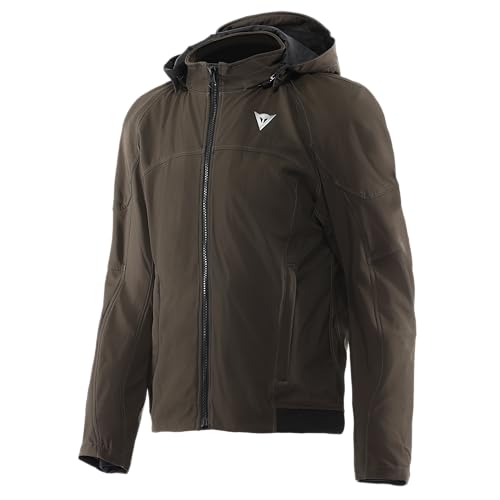 Dainese - Ignite 2 Tex Jacket, Motorradjacke Aus Stoff Mit Kapuze, Mann, Grün, 58 Dainese - Ignite 2 Tex Jacket, Motorradjacke Aus Stoff Mit Kapuze, Mann, Grün, 58 von Dainese