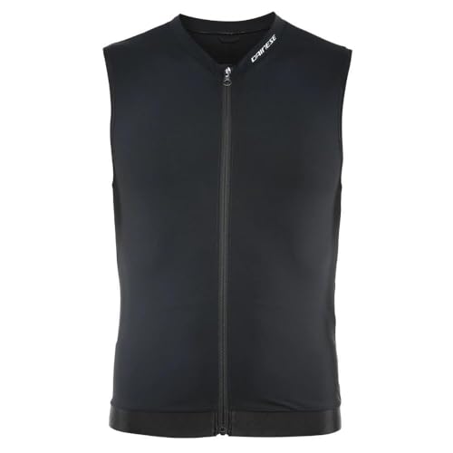 Dainese Men's Auxagon Waistcoat Man Skischutzweste, Ski-Rückenprotektor, Schwarz/Schwarz, XS von Dainese