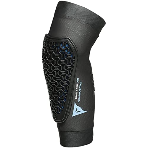 Dainese Trail Skins Air Elbow Guard Schwarz - Atmungsaktive leichte Bike Ellenbogenschützer, Größe M - Farbe Black von Dainese