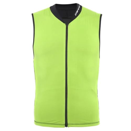 Dainese Unisex-Adult Auxagon Vest Skischutzweste, Ski-Rückenprotektor, Acid Green, XL von Dainese