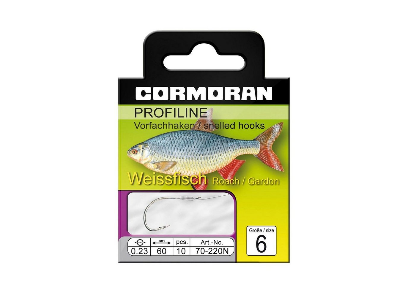 Daiwa Cormoran Feederhaken, Cormoran Profiline Weißfischhaken gebunden gr.8 0,20mm Daiwa Cormoran Feederhaken, Cormoran Profiline Weißfischhaken gebunden gr.8 0,20mm von Daiwa Cormoran
