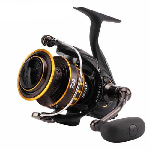 Daiwa BG 4500 - Rolle Spinnrolle, Angelrolle für das Spinnangeln auf Hechte & Zander, Angelausrüstung für das Raubfischangeln mit Kunstködern Daiwa BG 4500 - Rolle Spinnrolle, Angelrolle für das Spinnangeln auf Hechte & Zander, Angelausrüstung für das Raubfischangeln mit Kunstködern von Daiwa
