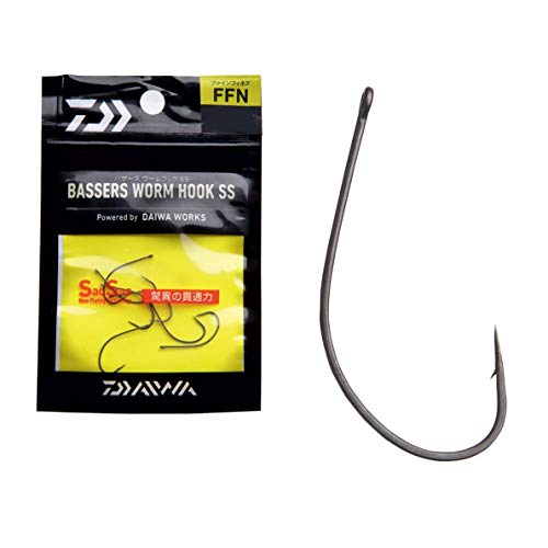 Daiwa Bassers Worm Hook FFN Gr.4 SB10 von DAIWA