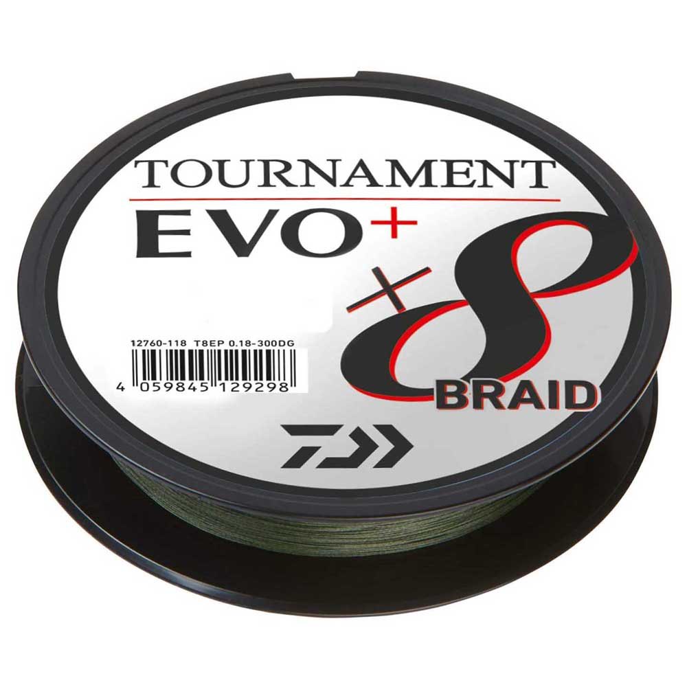 Daiwa Tournament Evo Plus Braided Line 270 M Schwarz 0.080 mm Daiwa Tournament Evo Plus Braided Line 270 M Schwarz 0.080 mm von Daiwa