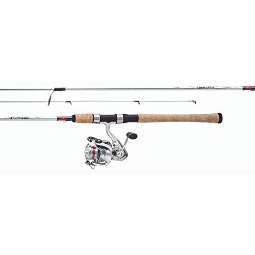 Daiwa Uni – Erwachsene Crossfire LT Spinning Combo Spinnrute & Rolle, Silber, 7 ft Medium Daiwa Uni – Erwachsene Crossfire LT Spinning Combo Spinnrute & Rolle, Silber, 7 ft Medium von Daiwa