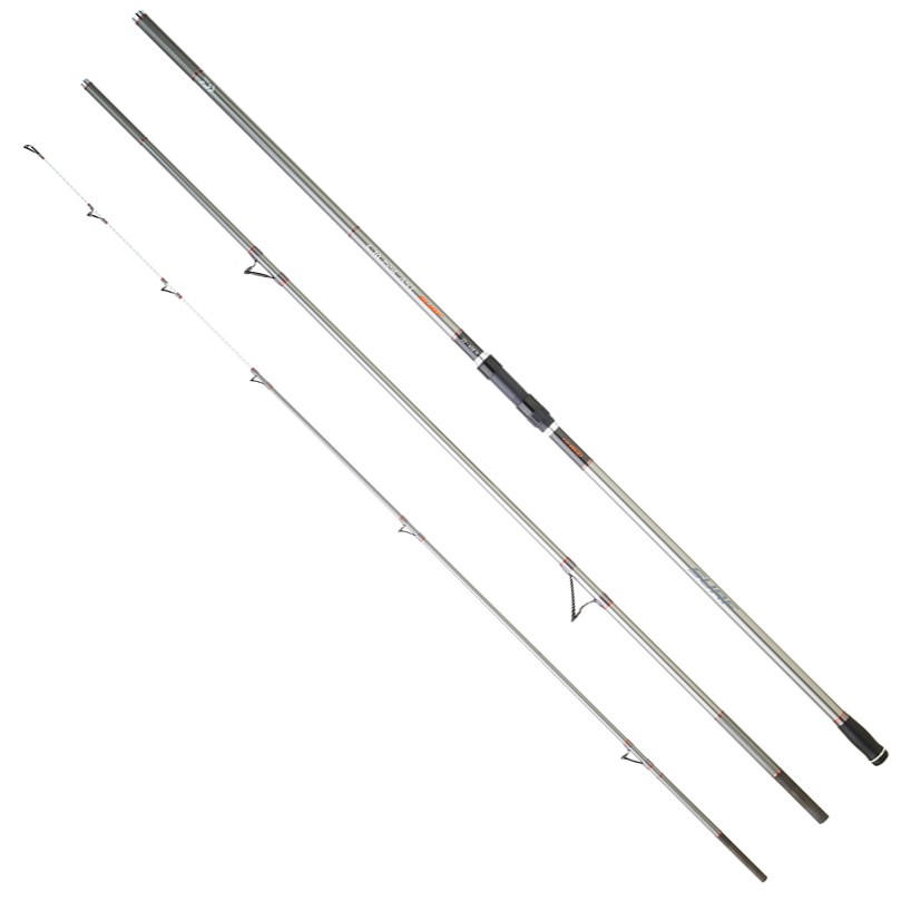 Daiwa Crosscast Hybrid Surfcasting Rod Silber 4.20 m / 100-225 g Daiwa Crosscast Hybrid Surfcasting Rod Silber 4.20 m / 100-225 g von Daiwa