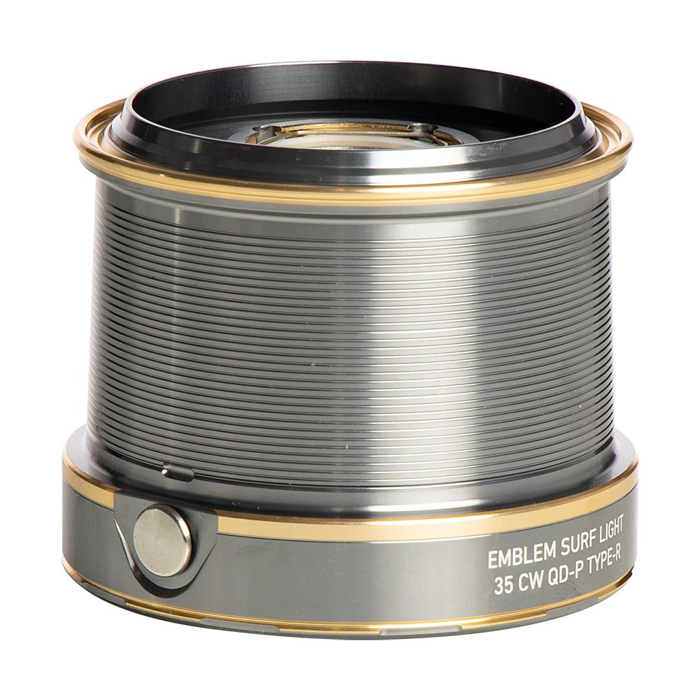 Daiwa Emblem Surf Light 35 Cw Qdp R Spare Spool Silber Daiwa Emblem Surf Light 35 Cw Qdp R Spare Spool Silber von Daiwa