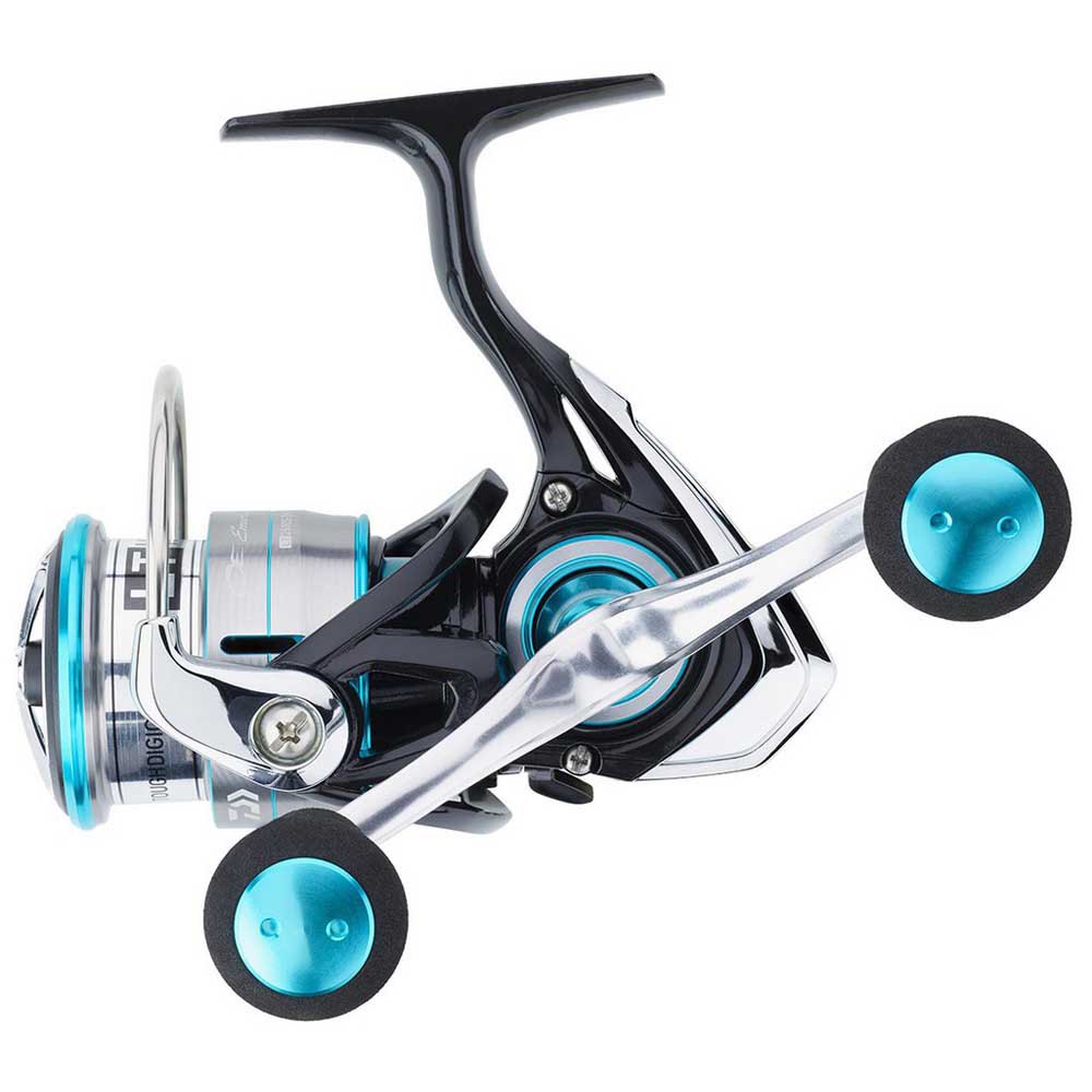 Daiwa Emeraldas V Lt 2019 Spinning Reel Blau,Schwarz,Silber 2500S DH von Daiwa