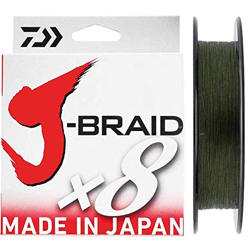 Daiwa - Fishing Braid J Braid 8B 500M 35/100 Green - 12751535 von Daiwa