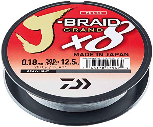 Daiwa - Fishing Braid J Braid Grand 16/100 135 M - Gray - 12793016 Daiwa - Fishing Braid J Braid Grand 16/100 135 M - Gray - 12793016 von Daiwa