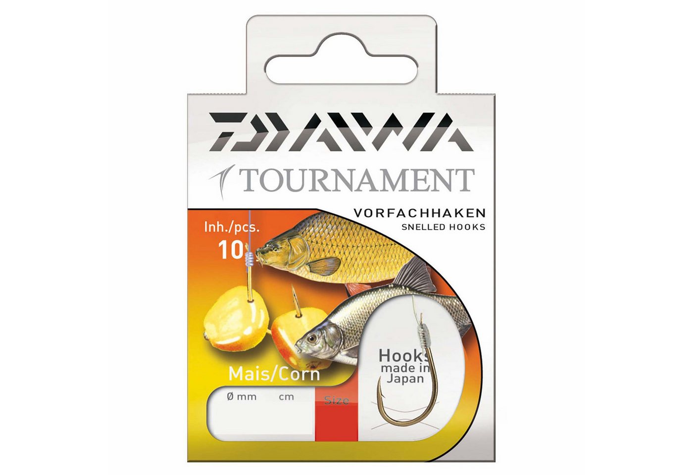 Daiwa Forellenhaken, Daiwa Tournament Maishaken Gr. 1 Gebundene Vorfachhaken von Daiwa