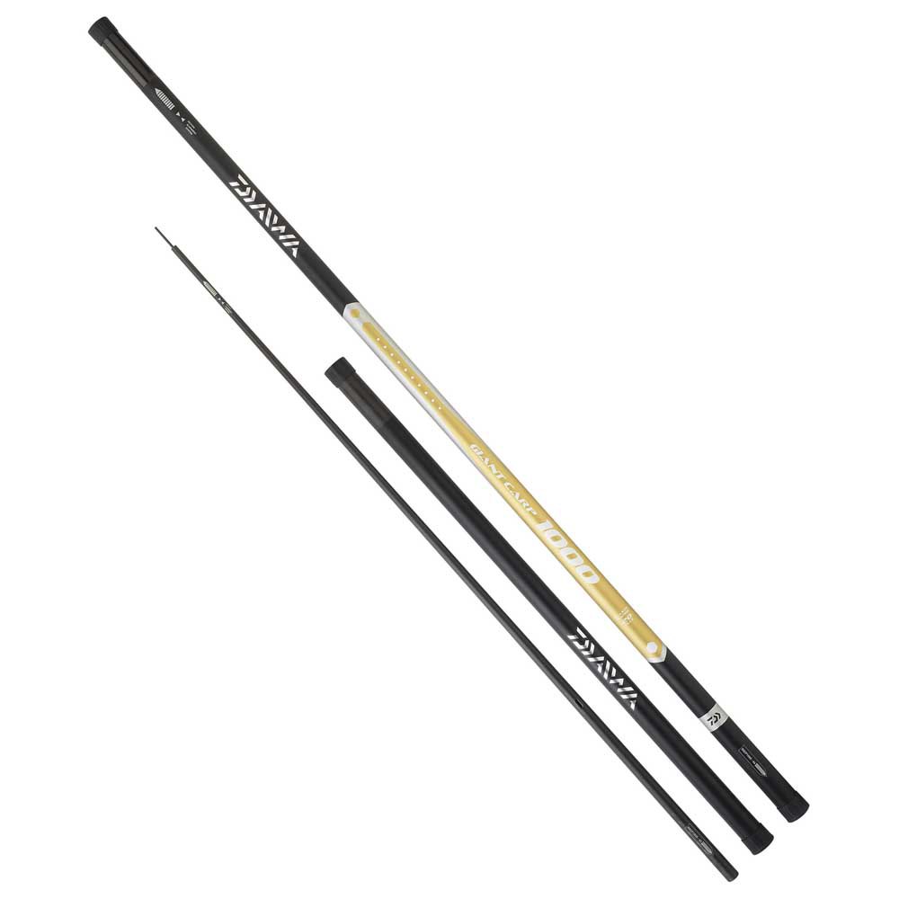 Daiwa Giant Pole Carpfishing Rod Schwarz 8.00 m von Daiwa