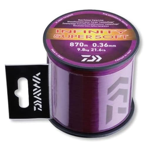 Daiwa Infinity Super Soft 0,33mm 8,3Kg 3000m MP monofile Schnur Karpfenschnur Daiwa Infinity Super Soft 0,33mm 8,3Kg 3000m MP monofile Schnur Karpfenschnur von Daiwa