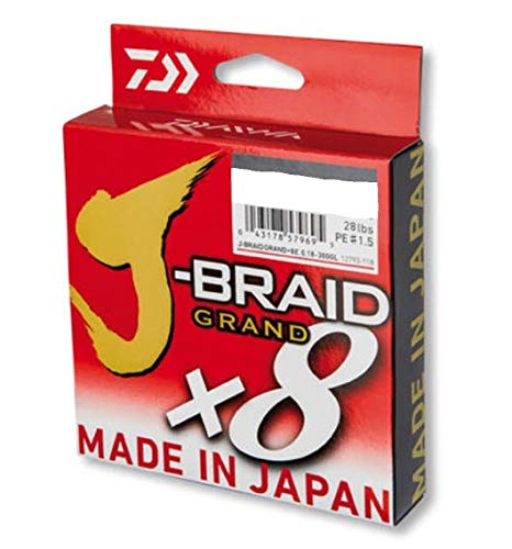 DAIWA J-Braid Grand X8 0.24mm-1500m Multicolor DAIWA J-Braid Grand X8 0.24mm-1500m Multicolor von DAIWA