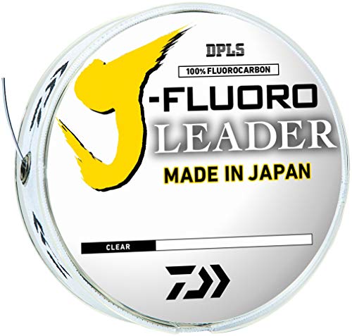 Daiwa Unisex-Erwachsene J-Fluoro Leader Angelschnur, farblos, 25 lb/50 yds Daiwa Unisex-Erwachsene J-Fluoro Leader Angelschnur, farblos, 25 lb/50 yds von Daiwa