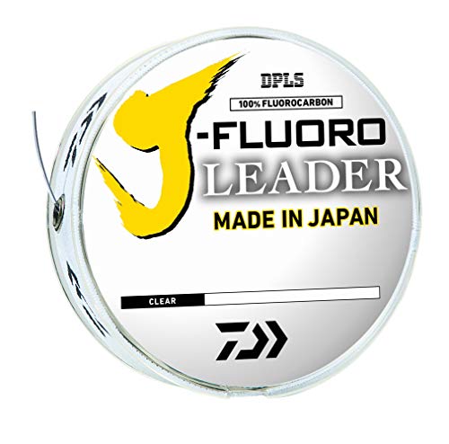 Daiwa JFL6-100 J-Fluoro Fluorocarbon Vorfach mit Parallelspulenband, 2,7 kg, 91 m, Mehrfarbig, Einheitsgröße von Daiwa