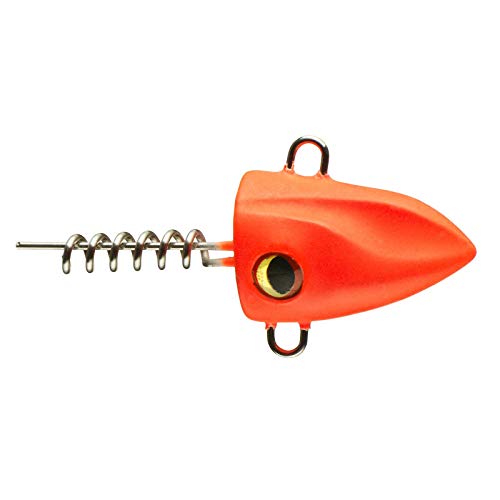 Daiwa Jigkopf Vertikal Angeln - Prorex Screw-In Pelagic Head 40g orange 2Stk. von Daiwa