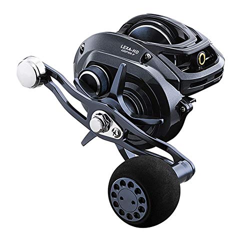 Daiwa Unisex-Erwachsene LX-HD400HSL-P Angelrolle Lexa 400 Hd Baitcastrolle 6 Crbb, Multi, One Size von Daiwa