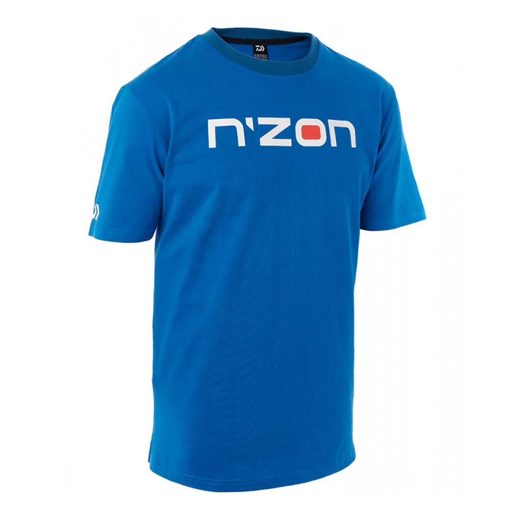 Daiwa N´zon Short Sleeve T-shirt Blau L Mann von Daiwa