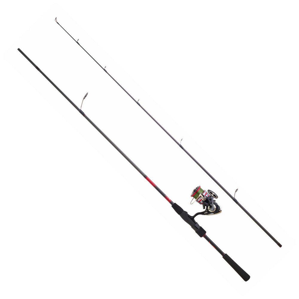 Daiwa Ninja Tsuki Jb 4 X Njsp802mhfsecf+nj18lt3000cjbx4 Spinning Combo Golden 2.44 m / 7-28 g von Daiwa