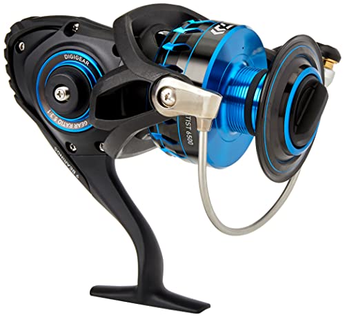 Daiwa Saltist 5.3:1 Gear Spinnrolle, 123,7 cm/15 kg/15 kg, 6500, Schwarz Daiwa Saltist 5.3:1 Gear Spinnrolle, 123,7 cm/15 kg/15 kg, 6500, Schwarz von Daiwa