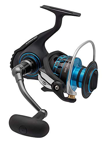 Daiwa Saltist 5.7:1 Gear Spinnrolle, 120,4 cm/10 kg/10 kg, Schwarz Daiwa Saltist 5.7:1 Gear Spinnrolle, 120,4 cm/10 kg/10 kg, Schwarz von Daiwa