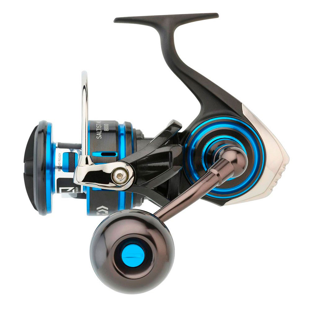 Daiwa Saltist Mq 2021 Spinning Reel Schwarz 8000 H von Daiwa