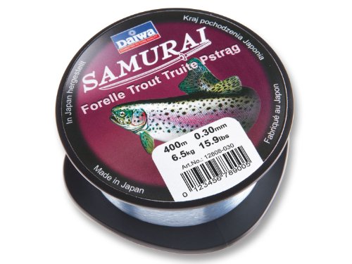 Daiwa - Samurai Forelle - transp.-grau - 0,18mm - 2,5kg - 500m von Daiwa