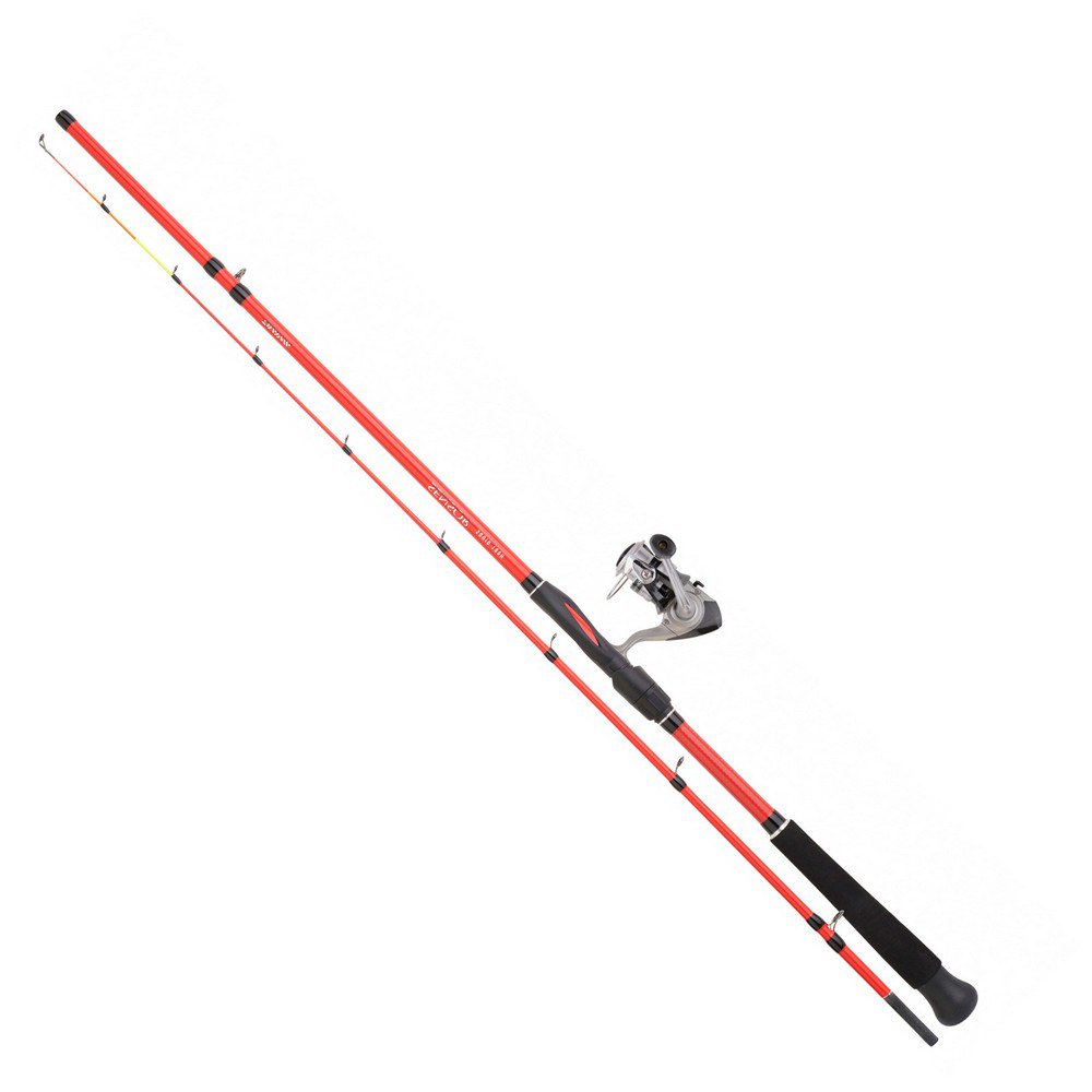 Daiwa Sensor Boat Squid+q830fm Egging Combo Orange 2.40 m / 30-150 g von Daiwa