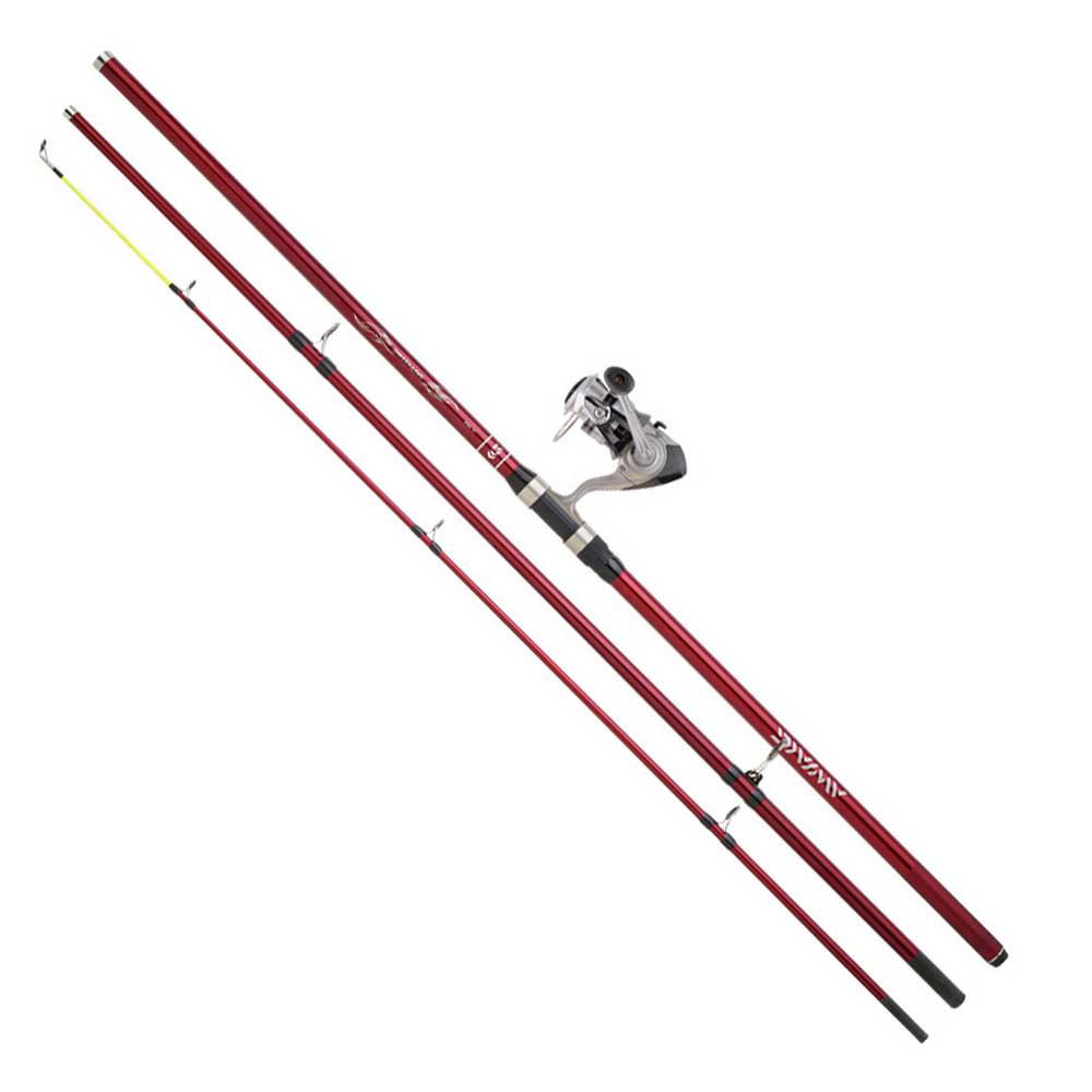 Daiwa Sweepfire+q860fm Surfcasting Combo Rot 4.20 m / 100-200 g Daiwa Sweepfire+q860fm Surfcasting Combo Rot 4.20 m / 100-200 g von Daiwa