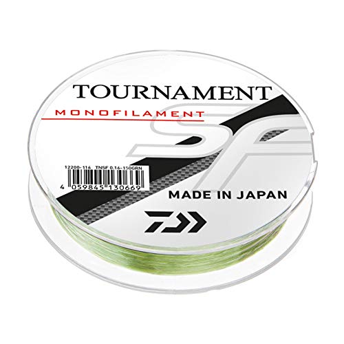 DAIWA Tournament SF 300m 0 3mm 7.9/17 42lbs grün Monofilament Angelschnur 12200-330 DAIWA Tournament SF 300m 0 3mm 7.9/17 42lbs grün Monofilament Angelschnur 12200-330 von Daiwa