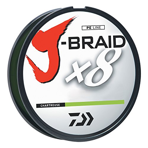 Daiwa Unisex-Erwachsene Braided LINE J-BRAIDX8 geflochtene Schnur, Hellgrün, 20 lb Daiwa Unisex-Erwachsene Braided LINE J-BRAIDX8 geflochtene Schnur, Hellgrün, 20 lb von Daiwa