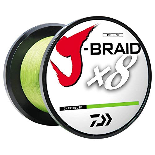 Daiwa Unisex-Erwachsene Braided LINE J-BRAIDX8 geflochtene Schnur, dunkelgrün, 20 lb Daiwa Unisex-Erwachsene Braided LINE J-BRAIDX8 geflochtene Schnur, dunkelgrün, 20 lb von Daiwa