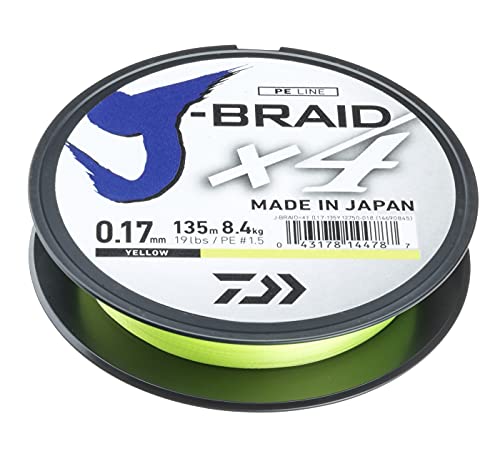 DAIWA J-Braid Expedition X8E 0.06mm, 150m Smash orange DAIWA J-Braid Expedition X8E 0.06mm, 150m Smash orange von DAIWA