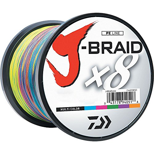 Daiwa Uni – Erwachsene J-BRAIDX8 Braided LINE Geflochtene Schnur, Mehrfarbig, 40 lb Daiwa Uni – Erwachsene J-BRAIDX8 Braided LINE Geflochtene Schnur, Mehrfarbig, 40 lb von Daiwa