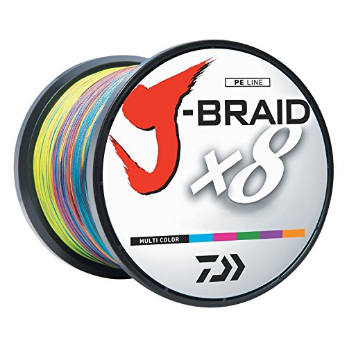 J-BRAIDX8, Bulk, Mehrfarbig, Mono, Durchmesser = 11,3 kg. J-BRAIDX8, Bulk, Mehrfarbig, Mono, Durchmesser = 11,3 kg. von Daiwa