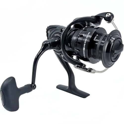 Daiwa SALTIST Back Bay Spinnrolle, Schwarz, 4000LT von Daiwa