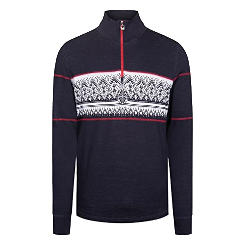 Dale of Norway Herren Pullover Rondane Sweater, Marine/Rot/Off White, XL Dale of Norway Herren Pullover Rondane Sweater, Marine/Rot/Off White, XL von Dale of Norway