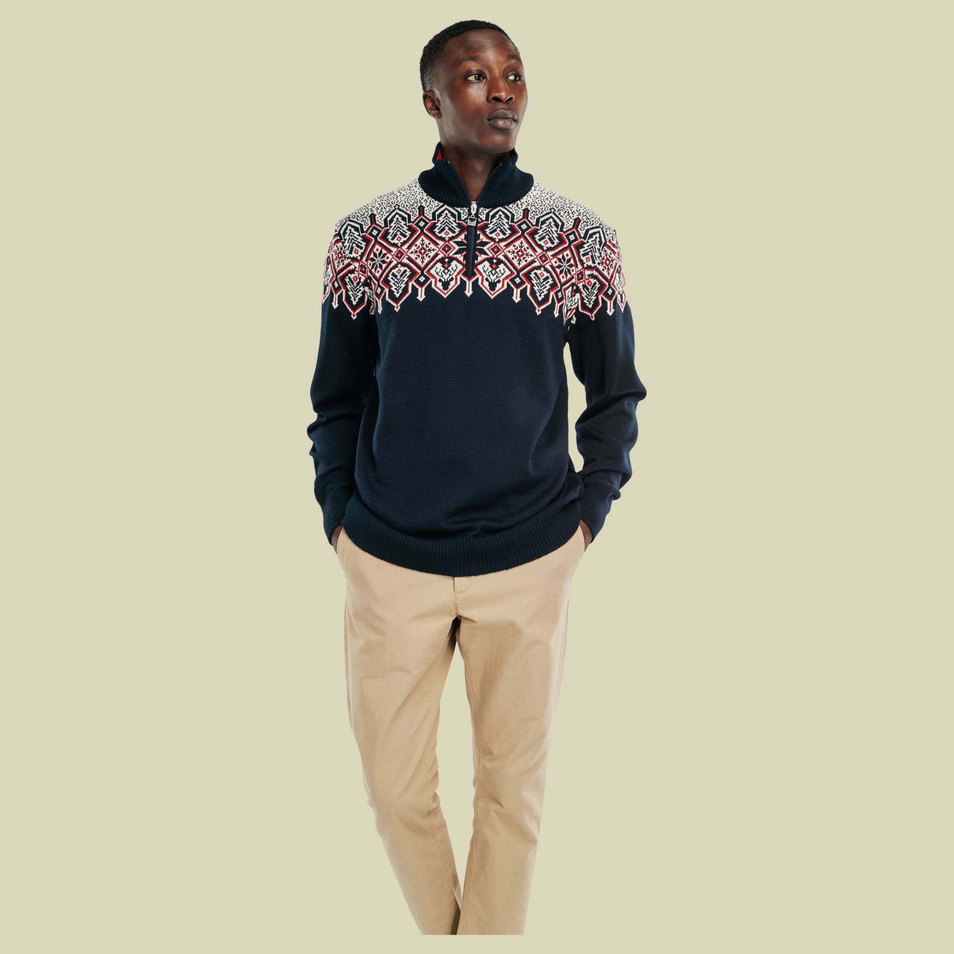 Winterland Sweater Men Größe M Farbe navy-off white-raspberry Winterland Sweater Men Größe M Farbe navy-off white-raspberry von Dale of Norway
