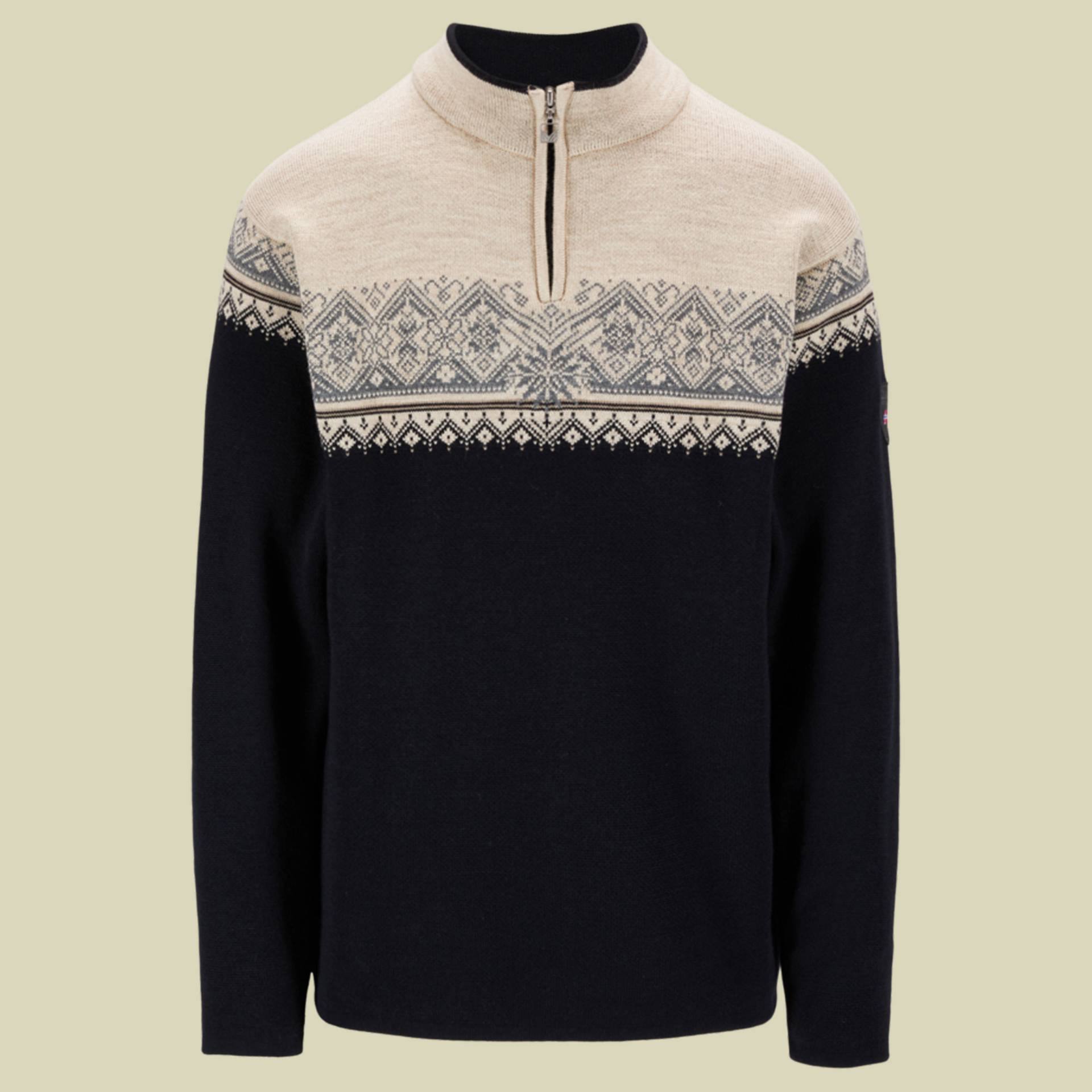 Moritz Sweater Men schwarz L - Farbe black sand smoke Moritz Sweater Men schwarz L - Farbe black sand smoke von Dale of Norway