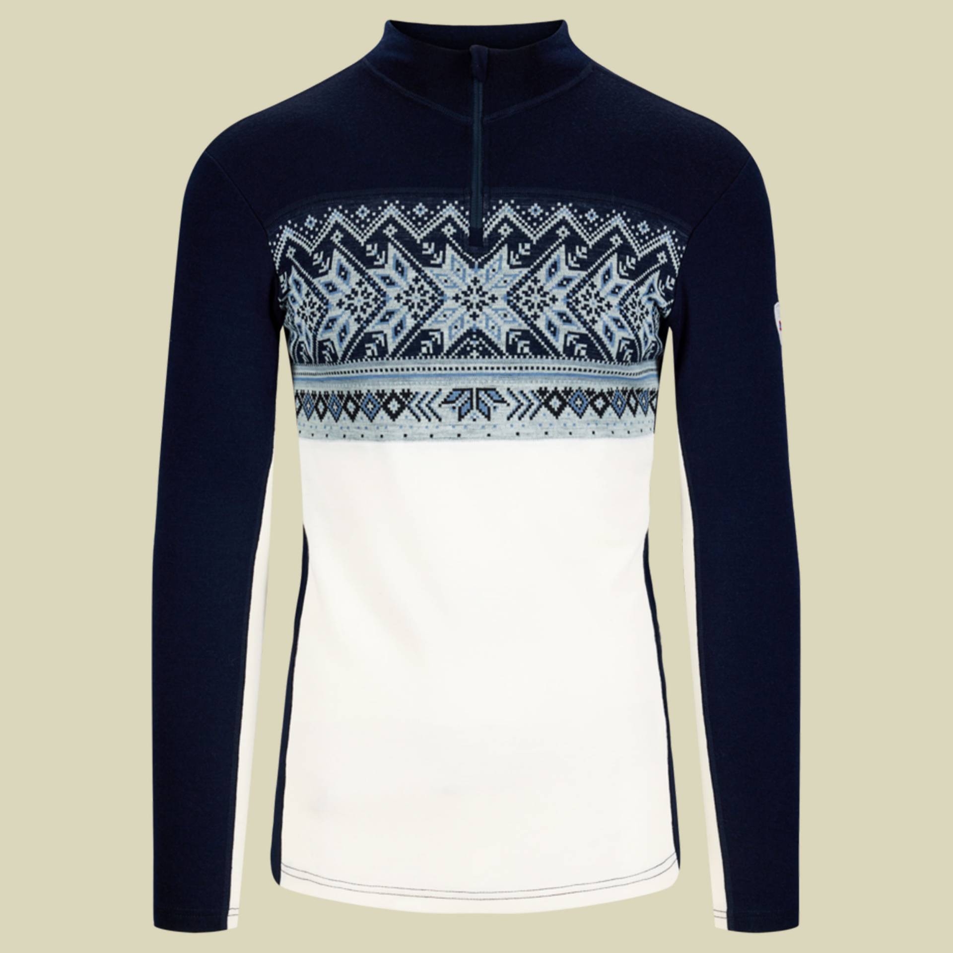 Vail Baselayer Half Zip Men M beige - Farbe offwhite navy blue shadow Vail Baselayer Half Zip Men M beige - Farbe offwhite navy blue shadow von Dale of Norway