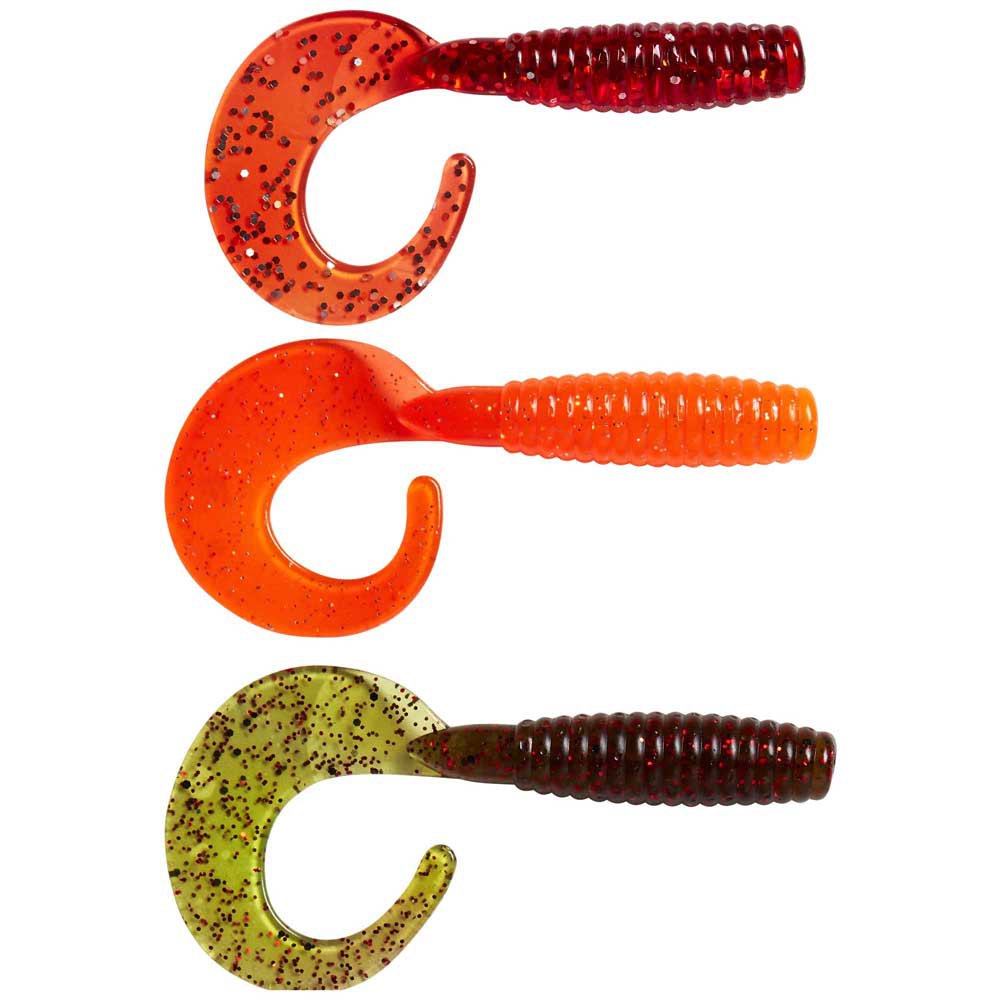 Dam Grup Curl Tail Soft Lure 55 Mm 144 Units Orange von Dam