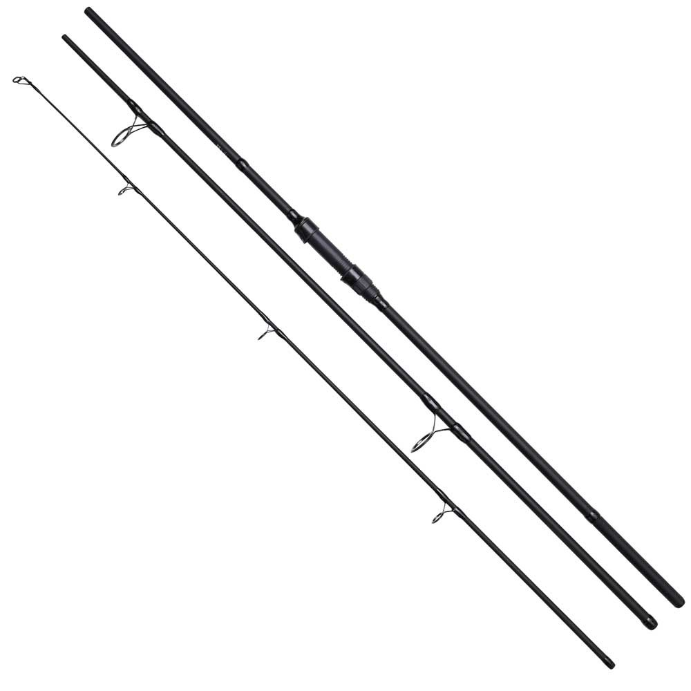 Dam Iconic Carp Carpfishing Rod 3 Sections Silber 3.90 m / 3.50 Lbs von Dam