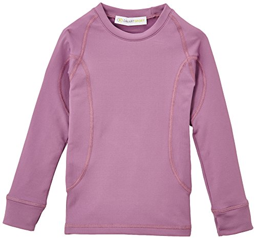 Damartsport Easy Body 4 Mädchen Langarmshirt 110 bunt - Rötlich-Violett von Damartsport