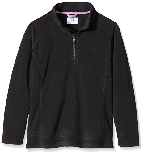 Damartsport Fleece 1/2 Zip Damen L schwarz - schwarz von Damartsport