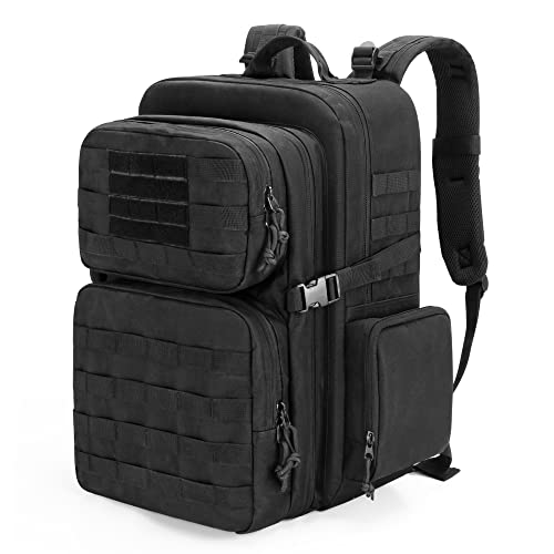 Damero Taktischer Medizinischer Rucksack Leer, Outdoor Taktischer Bundeswehr Rucksäcke Assault Survival Tactical Backpack, Schwarz Damero Taktischer Medizinischer Rucksack Leer, Outdoor Taktischer Bundeswehr Rucksäcke Assault Survival Tactical Backpack, Schwarz von Damero