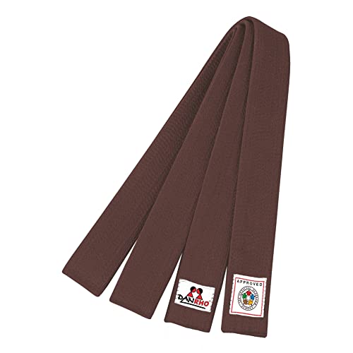 DANRHO Judo Gürtel "Ijf Rec.", Braun Danrho 280 cm DANRHO Judo Gürtel "Ijf Rec.", Braun Danrho 280 cm von DanRho