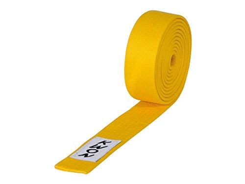 KWON Budogürtel 4 cm breit 280 gelb KWON Budogürtel 4 cm breit 280 gelb von Kwon